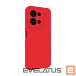 Back panel cover Evelatus Xiaomi Redmi 15C 4G/5G Premium Magnetic Soft Touch Silicone Case Red