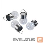 LED Flashlight Elight  Garden Decor Solar IP65 LED Solo Latern hanging bulb style (9x6cm) with dark sensor 