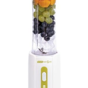 Shredders Noveen  Blender 300W Ice Crushing Blades 2x600ml Bottles Non-Drip BPA-Free Green