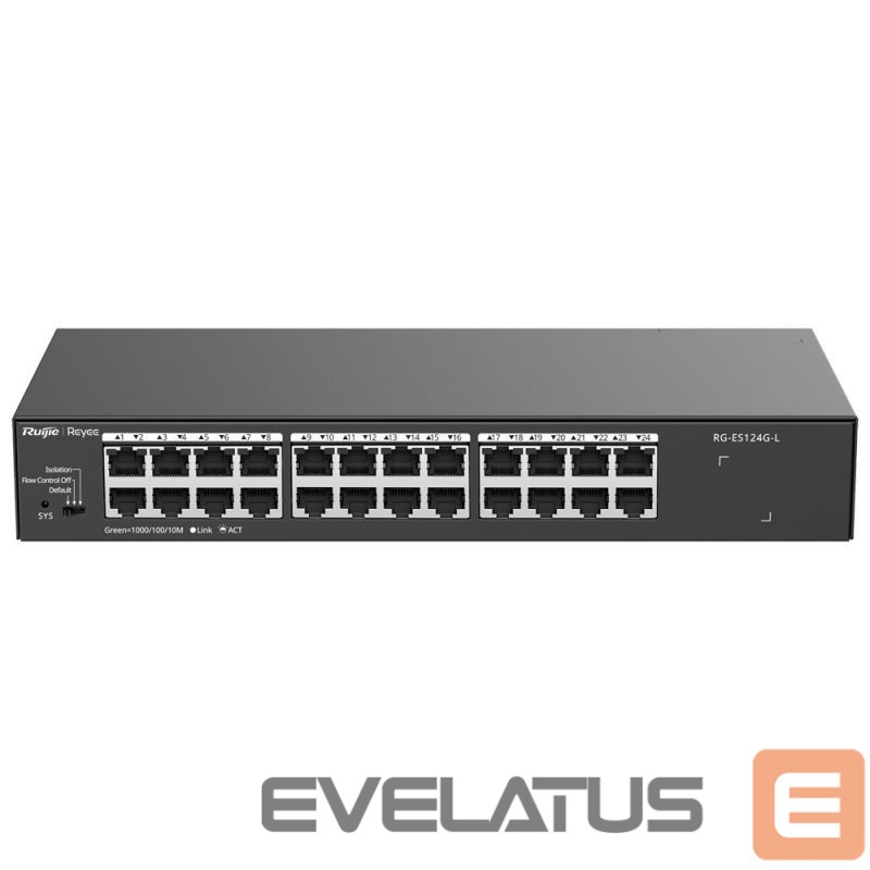 Converter Ruijie RG-ES116G-L 16 pieslēgvietu komutators