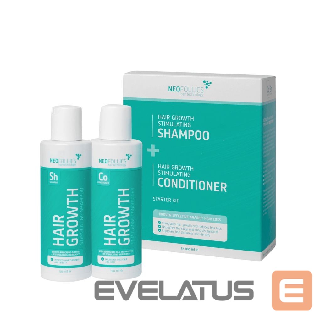 Perfume, Deodorants, Shower gels Neofolics Hair Growth Stimulating Shampoo + Conditioner Starter Kit 2x100ml