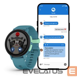 Smart watches Garmin  Bounce 2, GPS, Wi-Fi, LTE, kids watch Turquoise