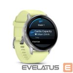 Smart watches Garmin  Venu 4 - 45mm, Silver with Citron Silicone band sports watch 