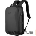 Backpacks QUALO  Laptop backpack Ultimate Line USB-C 15.6 Black