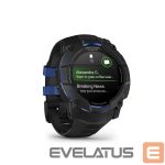 Smart watches Garmin  Instinct 3 – 50 mm, Supernova Edition, AMOLED, Black / Bolt blue sports watch 