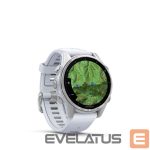Smart watches Garmin  fenix 8 – 43 mm, AMOLED Silver with Whitestone silicone band / 010-02903-00