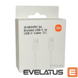 Cable Xiaomi  3A Braided USB-C to USB-C Cable (1m) | 