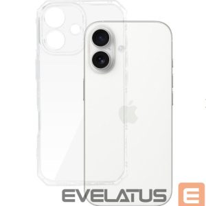 Back panel cover iLike Apple Iphone 17 Armor Antishock Case Transparent