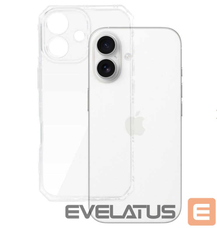Back panel cover iLike Apple Iphone 17 Armor Antishock Case Transparent