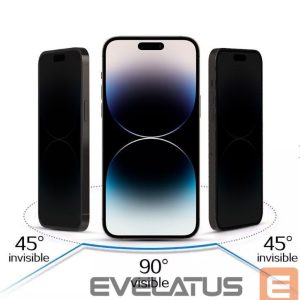 Protective glass iLike Apple IPHONE 17 PRO Tempered Privacy Glass Black