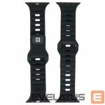 Strap Evelatus  Evelatus Watch 42/44/45 Sport Silicone Loop Black
