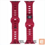 Strap Evelatus  Evelatus Watch 38/40/41 Sport Silicone Loop Dark Red