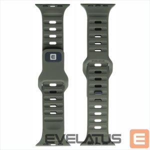 Strap Evelatus  Evelatus Watch 42/44/45 Sport Silicone Loop Dark greenish Dark Green