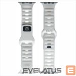 Strap Evelatus  Evelatus Watch 42/44/45 Sport Silicone Loop White