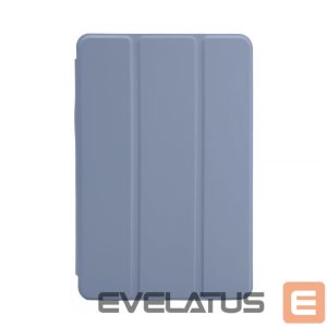 Book case Evelatus  Galaxy Tab A9 Tablet case with imitate microfiber inside Lavender Gray