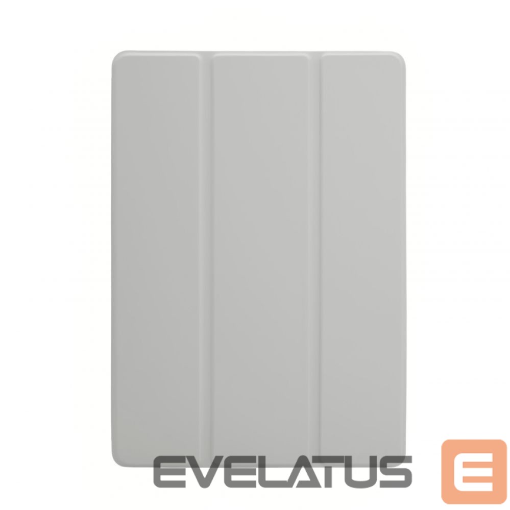 Book case Evelatus Galaxy Tab S9 FE Tablet case with imitate microfiber inside Silver