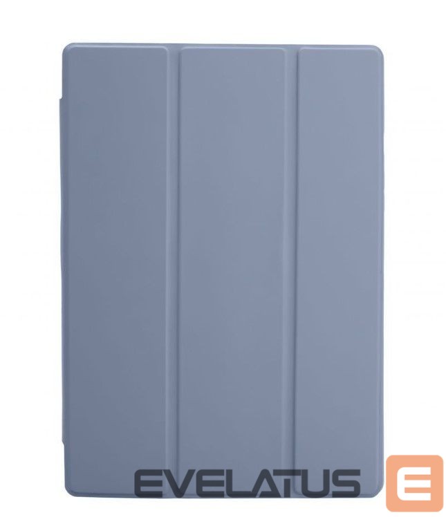 Book case Connect Galaxy Tab A9 Tablet case with imitate microfiber inside Lavender Gray
