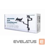 TV bracket Gembird  DISPLAY ACC MOUNTING ARM/NB TRAY MA-DA-04 