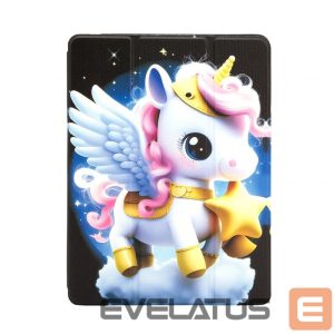 Book case iLike Samsung Galaxy Tab A8 10.5 (2021) Tablet Case Design SM-X200/SM-X205 Unicorn Violet 