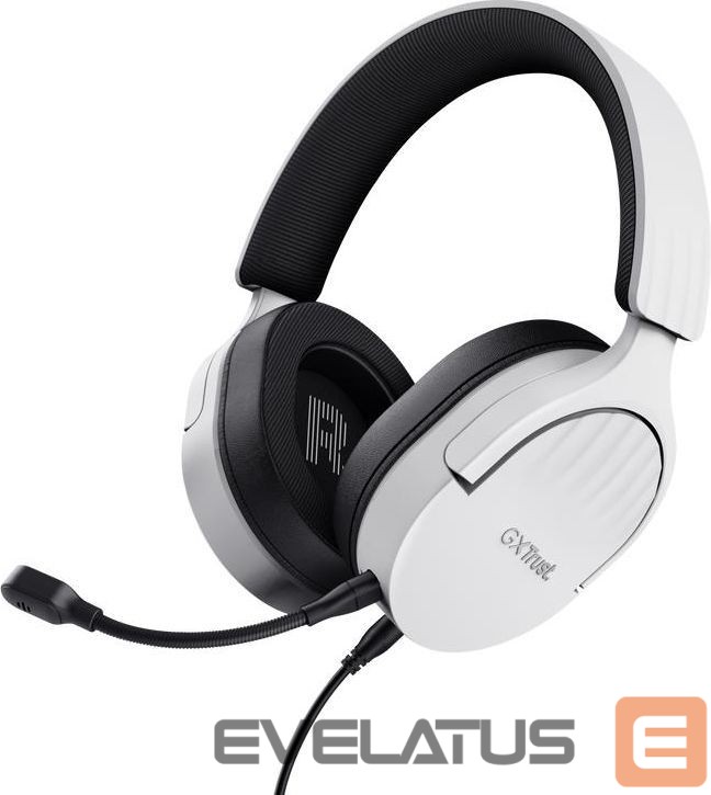 Wired headphones Trust HEADSET GXT489W FAYZO/WHT 25210