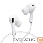 Wired headphones yesido  YH33 Built-In Microphone Earbuds Fashion 3.5Mm In-Ear Stereo Sport Earphone White