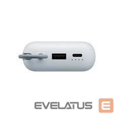 Power bank Xiaomi Power Bank (Integrated Cable) | 10000 mAh | USB-A/USB-C/USB-C cable | Ice Blue
