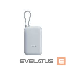 Power bank Xiaomi Power Bank (Integrated Cable) | 10000 mAh | USB-A/USB-C/USB-C cable | Ice Blue