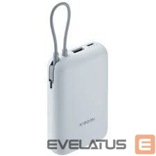 Power bank Xiaomi Power Bank (Integrated Cable) | 10000 mAh | USB-A/USB-C/USB-C cable | Ice Blue