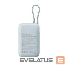 Power bank Xiaomi Power Bank (Integrated Cable) | 10000 mAh | USB-A/USB-C/USB-C cable | Ice Blue