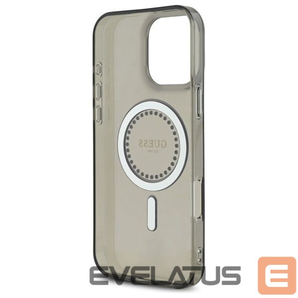 Other Phone Accessory Guess Guess IML Rhinestones MagSafe iPhone 16 Pro Case - Black