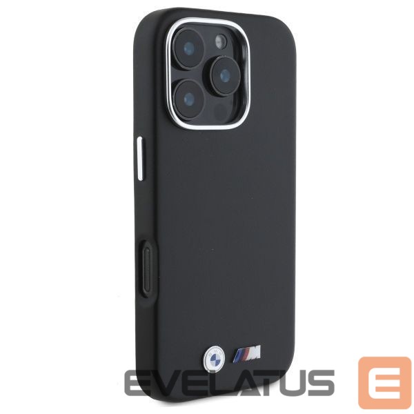 Other Phone Accessory BMW BMW M Smooth Full Wrapped Metal MagSafe case for iPhone 16 Pro - black