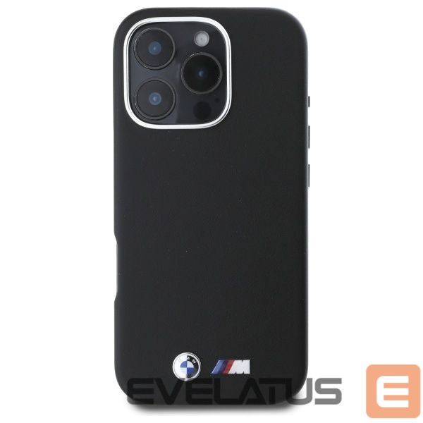 Other Phone Accessory BMW BMW M Smooth Full Wrapped Metal MagSafe case for iPhone 16 Pro - black