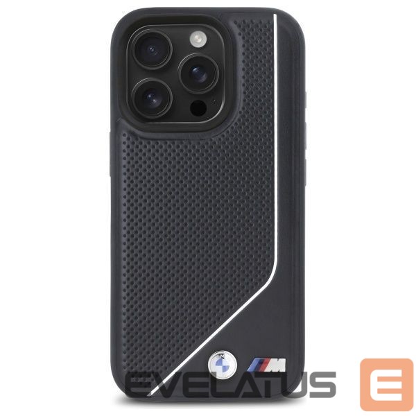 Other Phone Accessory BMW BMW M Perforated Twisted Line MagSafe case for iPhone 16 Pro - black