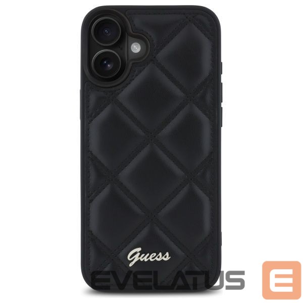 Other Phone Accessory Guess Guess New 4G Triangle case for iPhone 16 - black