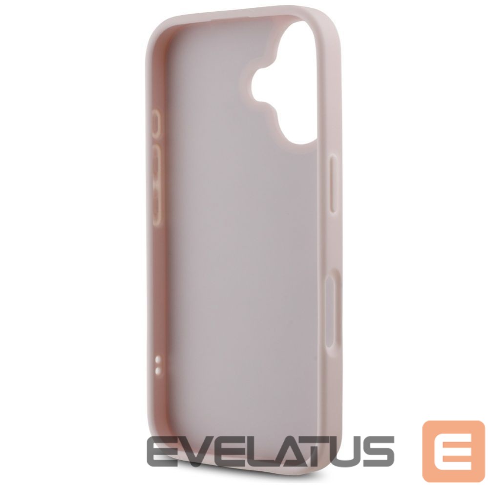 Other Phone Accessory Guess Guess Quilted Metal Logo iPhone 16 Case - Pink
