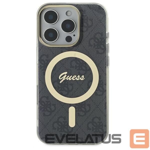 Other Phone Accessory Guess Guess IML 4G MagSafe iPhone 16 Pro Case - Black