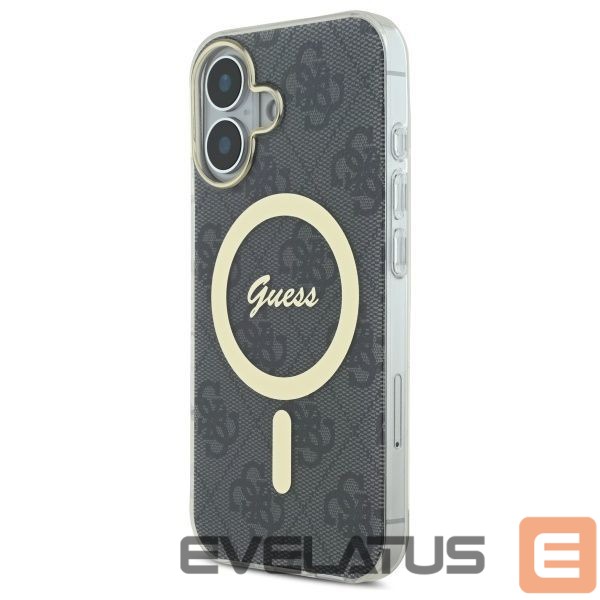 Other Phone Accessory Guess Guess IML 4G MagSafe iPhone 16 Case - Black