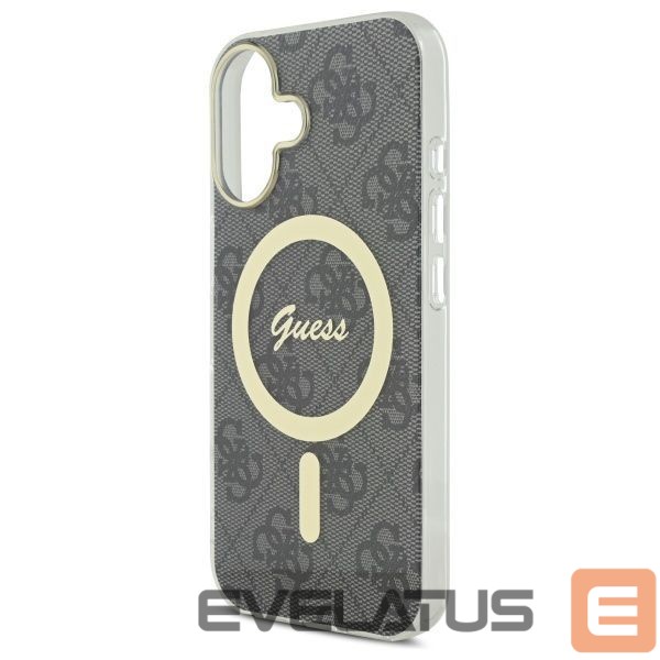 Other Phone Accessory Guess Guess IML 4G MagSafe iPhone 16 Case - Black