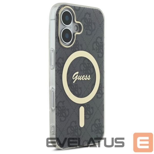 Other Phone Accessory Guess Guess IML 4G MagSafe iPhone 16 Case - Black
