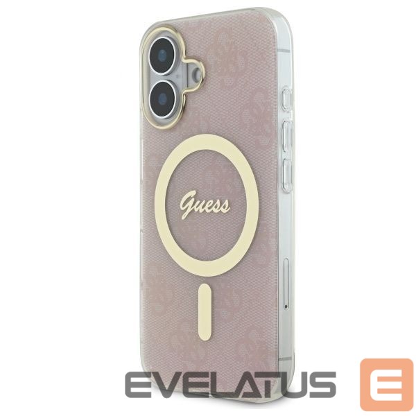 Other Phone Accessory Guess Guess IML 4G MagSafe iPhone 16 Case - Pink
