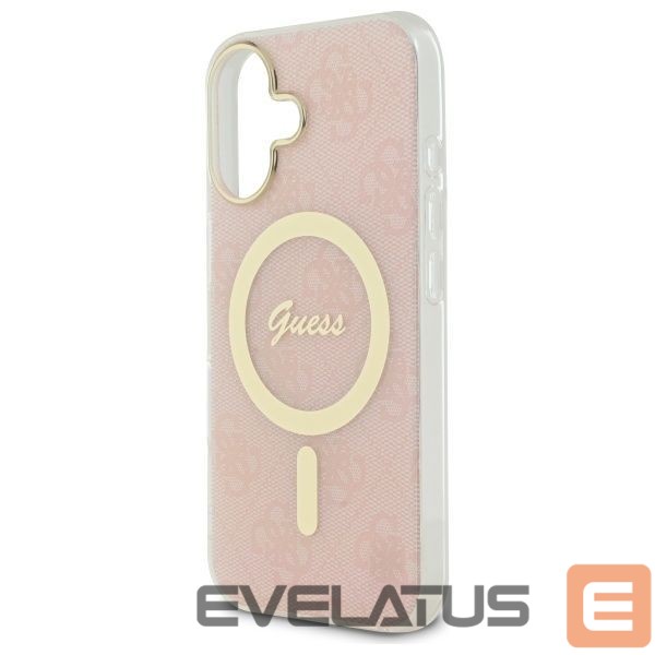 Other Phone Accessory Guess Guess IML 4G MagSafe iPhone 16 Case - Pink