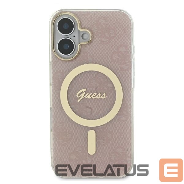 Other Phone Accessory Guess Guess IML 4G MagSafe iPhone 16 Case - Pink