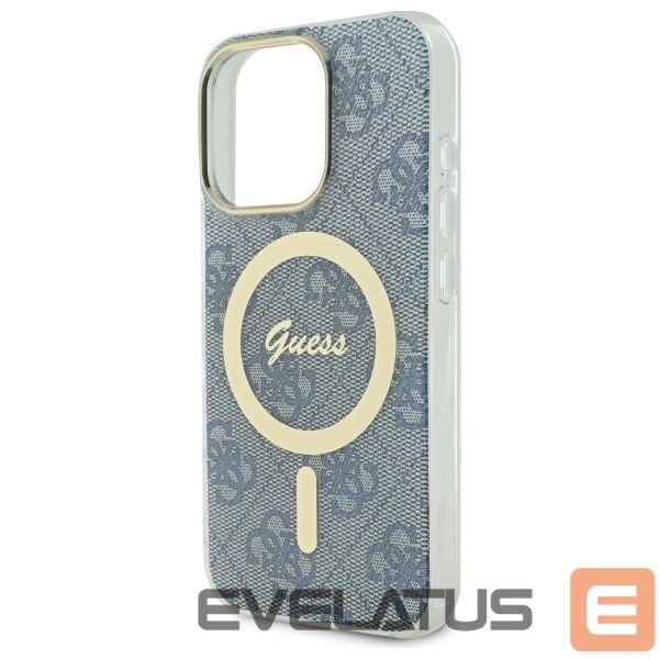 Other Phone Accessory Guess Guess IML 4G MagSafe Case for iPhone 16 Pro Max - Blue