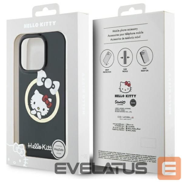 Other Phone Accessory Hello Kitty Hello Kitty IML Fun Bow Magsafe iPhone 16 Pro Case - Black
