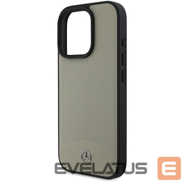 Other Phone Accessory Mercedes-Benz Mercedes MB Textured and Plain Leather MagSafe case for iPhone 16 Pro Max - beige