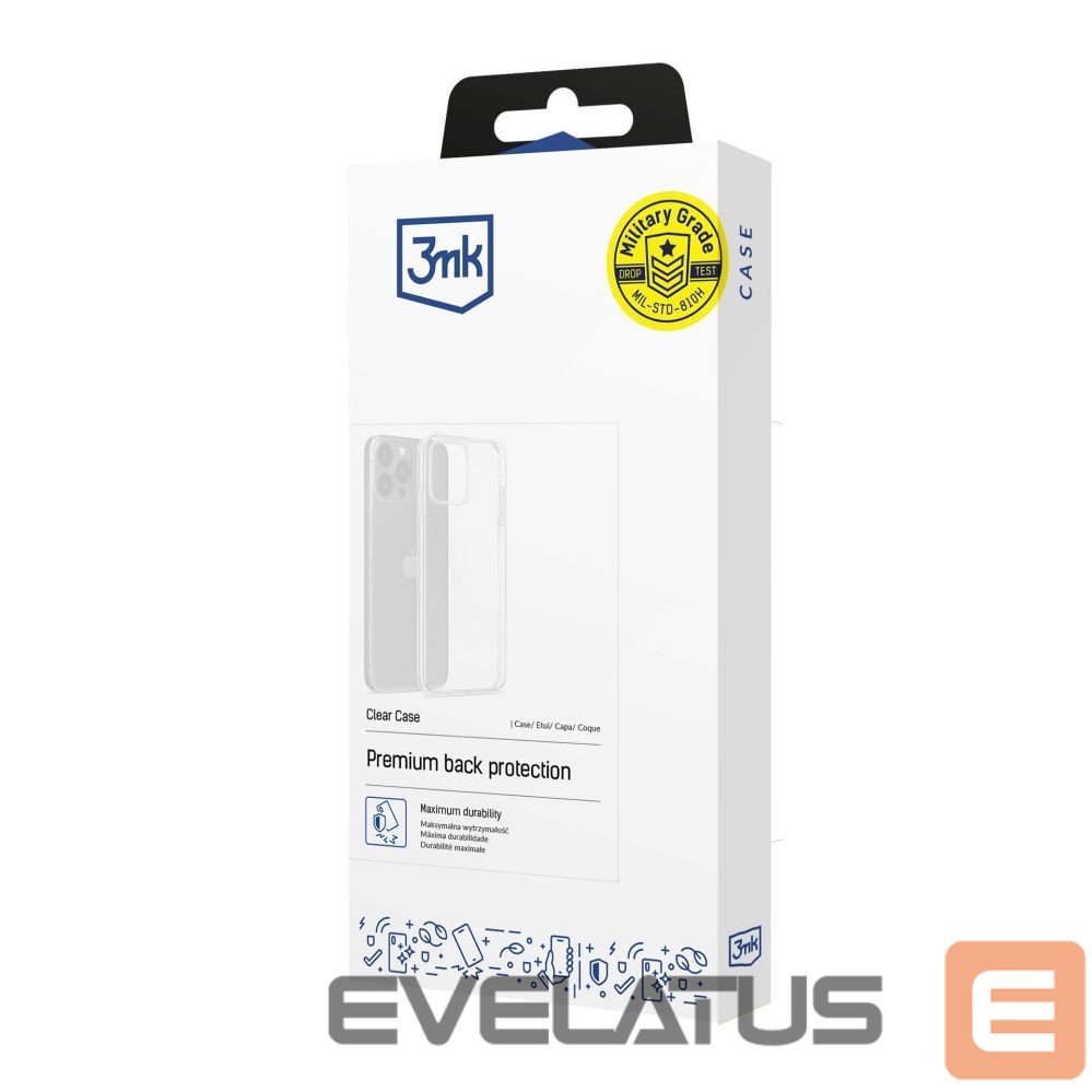 Other Phone Accessory 3MK 3mk Clear Case for iPhone 16 Pro Max - transparent