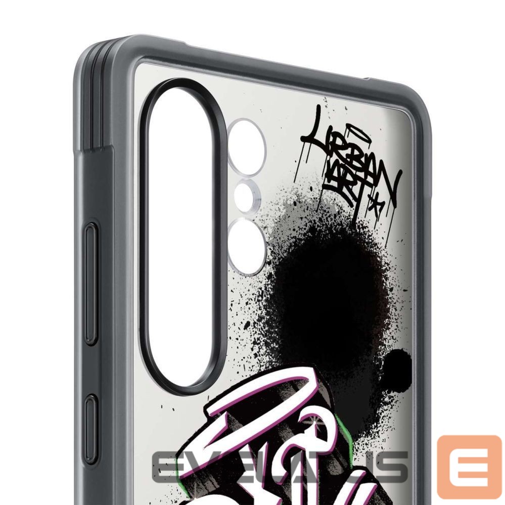 Back panel cover Samsung Samsung Flipsuit Case Rugged EF-JS938CBEGWW for Samsung Galaxy S25 Ultra - Black