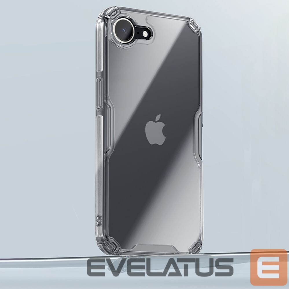 Back panel cover Nillkin Nillkin Nature Pro iPhone 16e Case - Clear