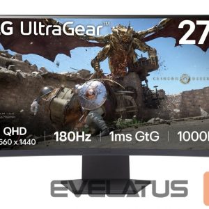 Monitors LG  LG 27GS60QC-B.AEUQ 27inch Gaming Monitor 