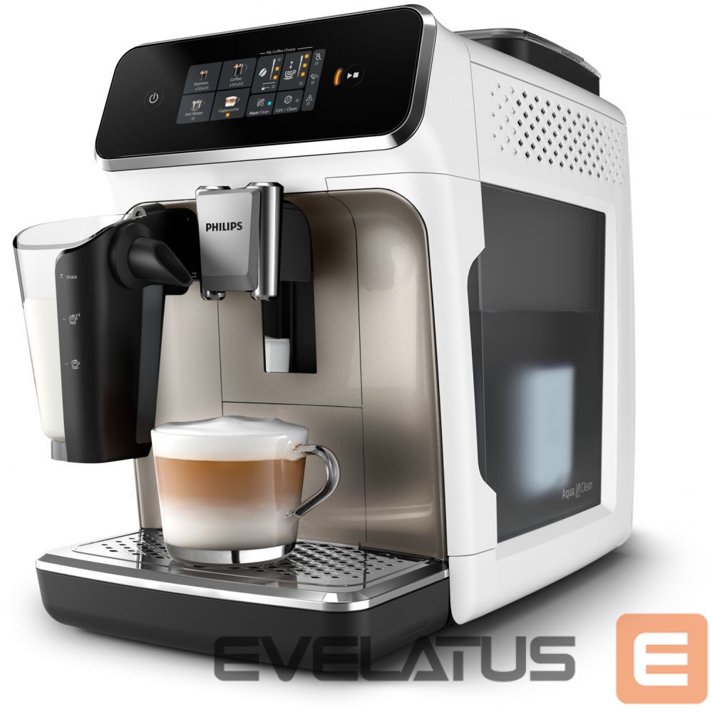 Other small household appliances Philips Coffee maker | EP2333/40 | Pump pressure 15 bar | Built-in milk frother | Fully Automatic | 1500 W | White